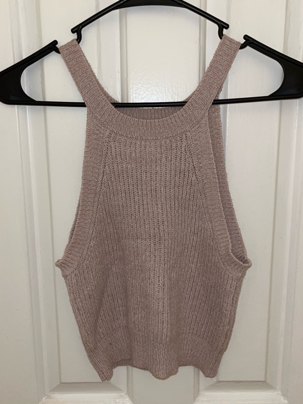 Forever 21 Soft Knit Sleeveless Tank Top in Light Mauve